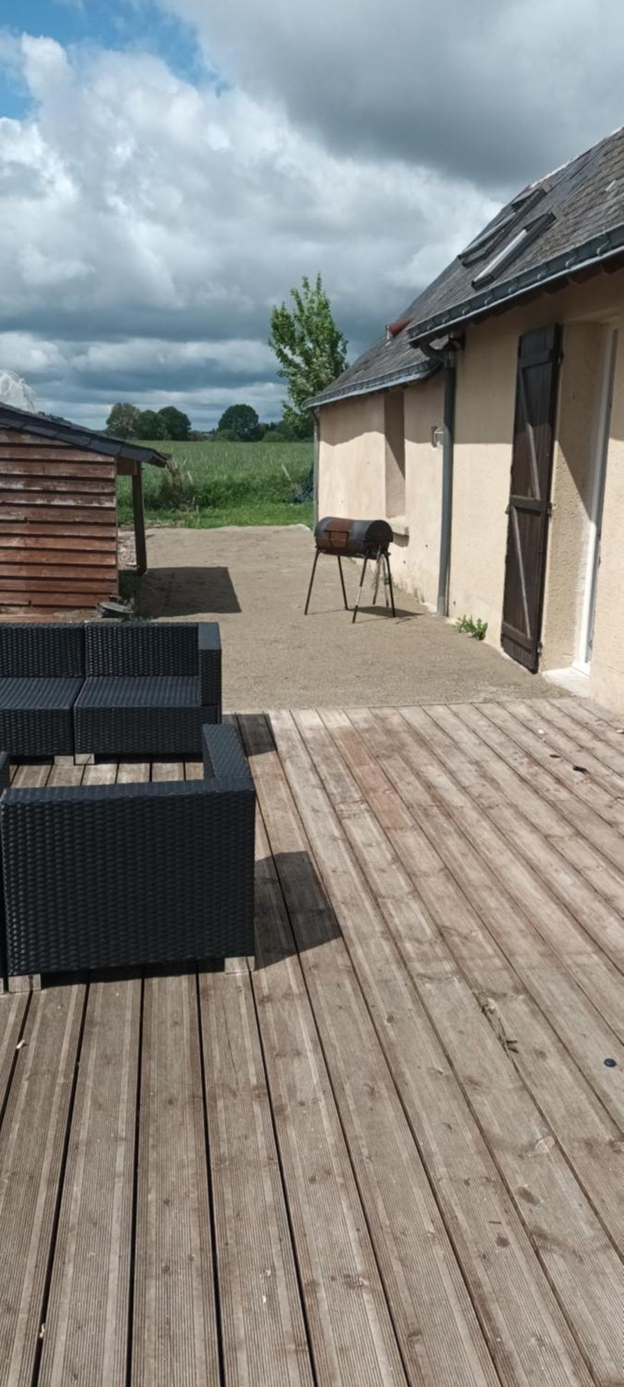 Maison De Campagne Seiches-sur-le-Loir Exterior foto
